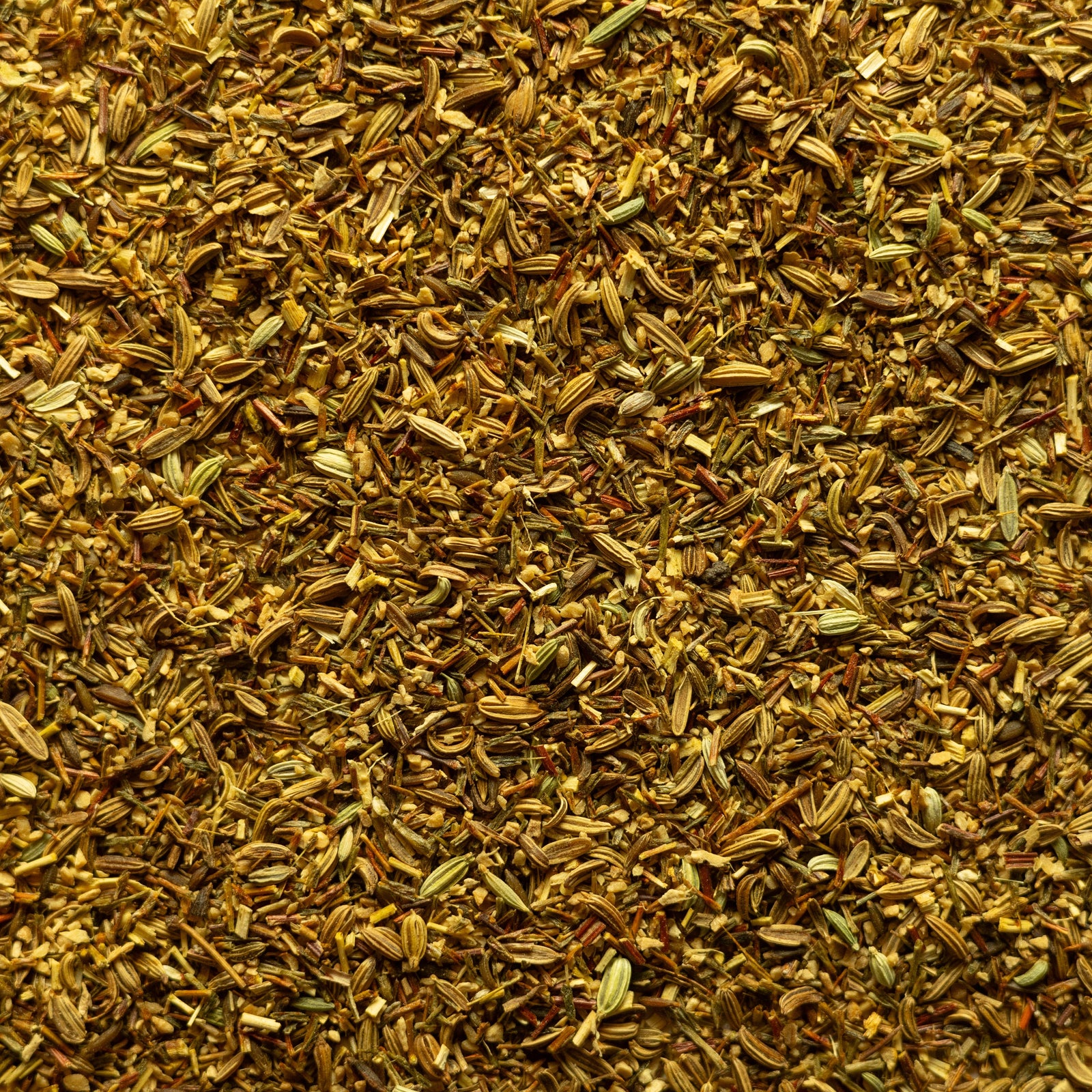 Fennel and Ginger loose leaf tea. A herbal wellness blend of fennel, ginger and green rooibos.