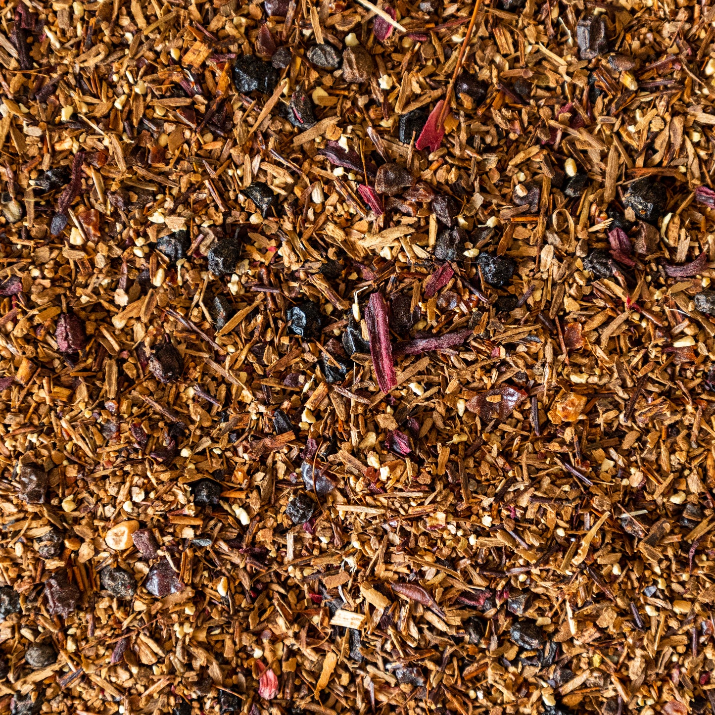 Cinnamon Spice Loose Leaf Tea featuring Rooibos, Cinnamon, Elderberry, Hibiscus & Ginger.