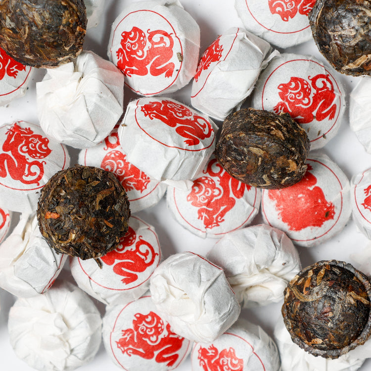 Raw Puerh Mini Cakes Loose Leaf Tea 
