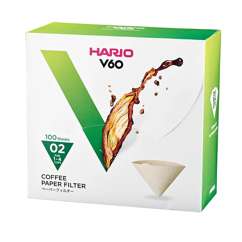 Hario V60 Filter Papers (100 Pack) in Box