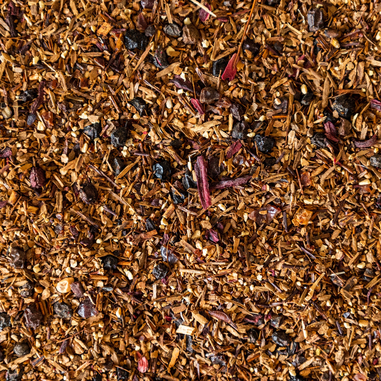 Cinnamon Spice Loose Leaf Tea featuring Rooibos, Cinnamon, Elderberry, Hibiscus & Ginger. 