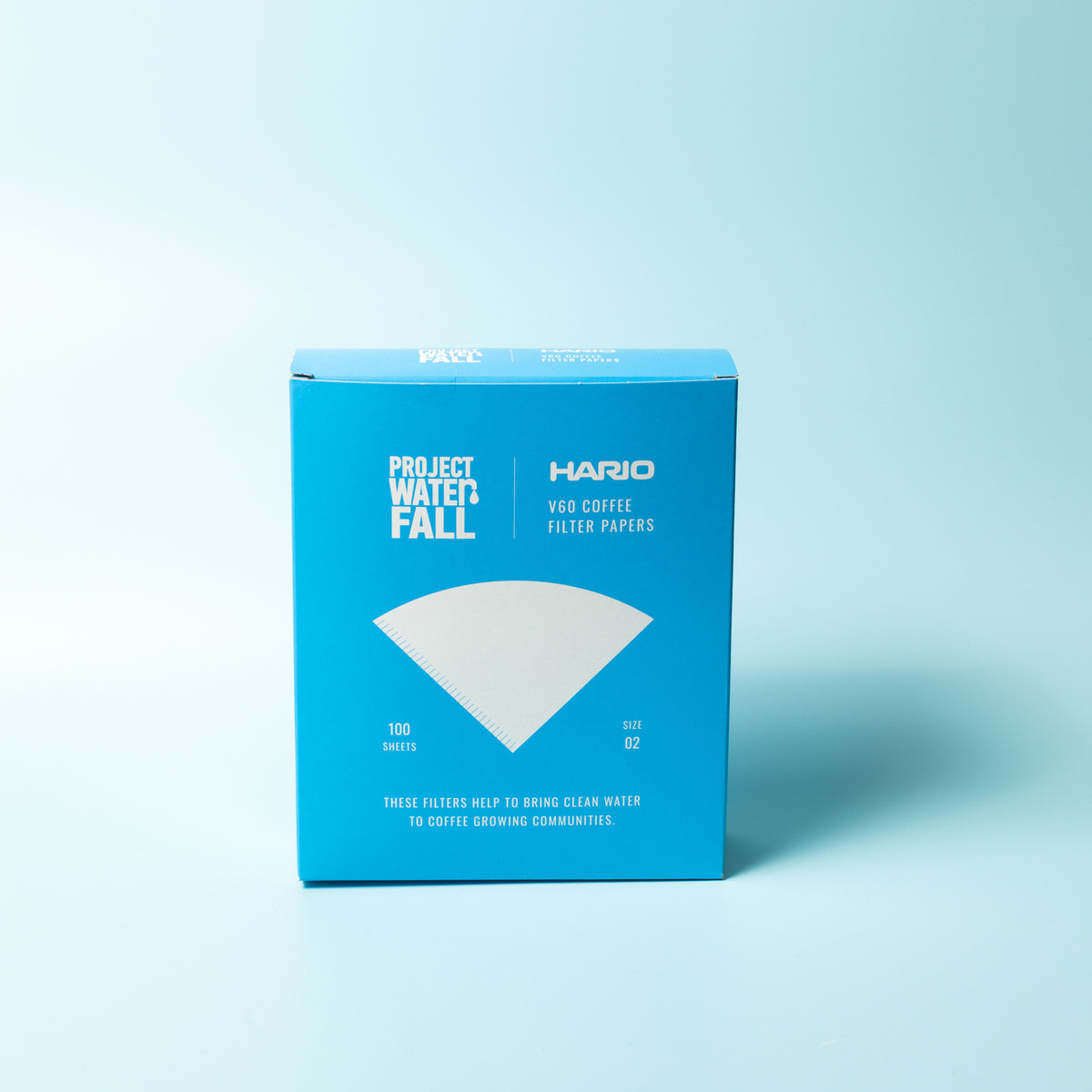 Hario X Project Waterfall v60 Filter Papers (100)