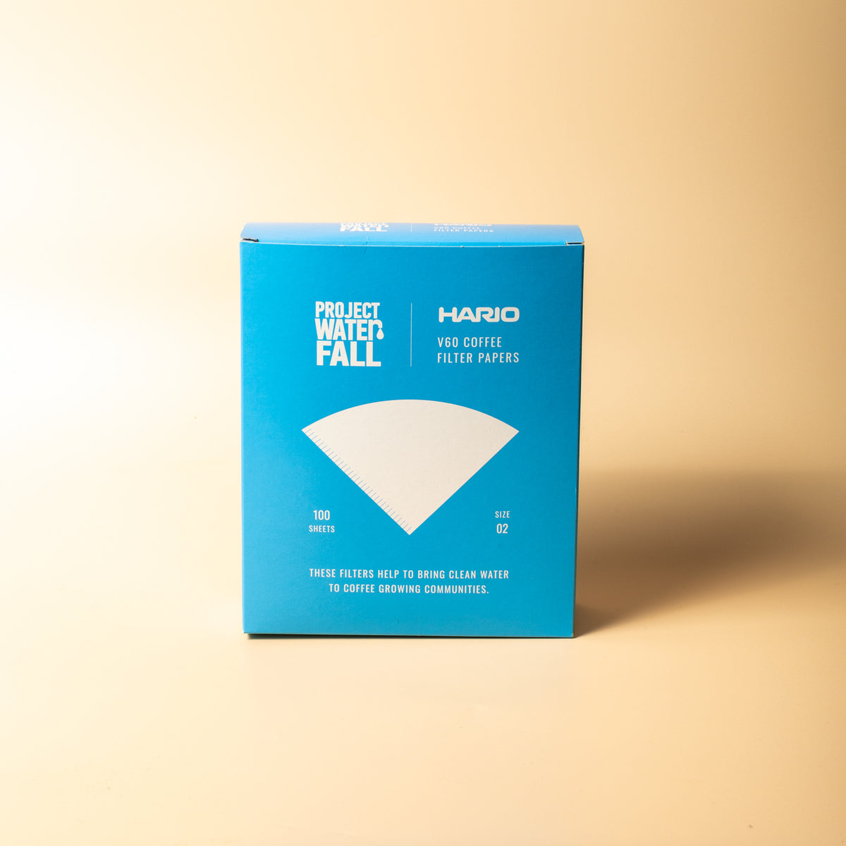 Hario X Project Waterfall v60 Filter Papers (100)