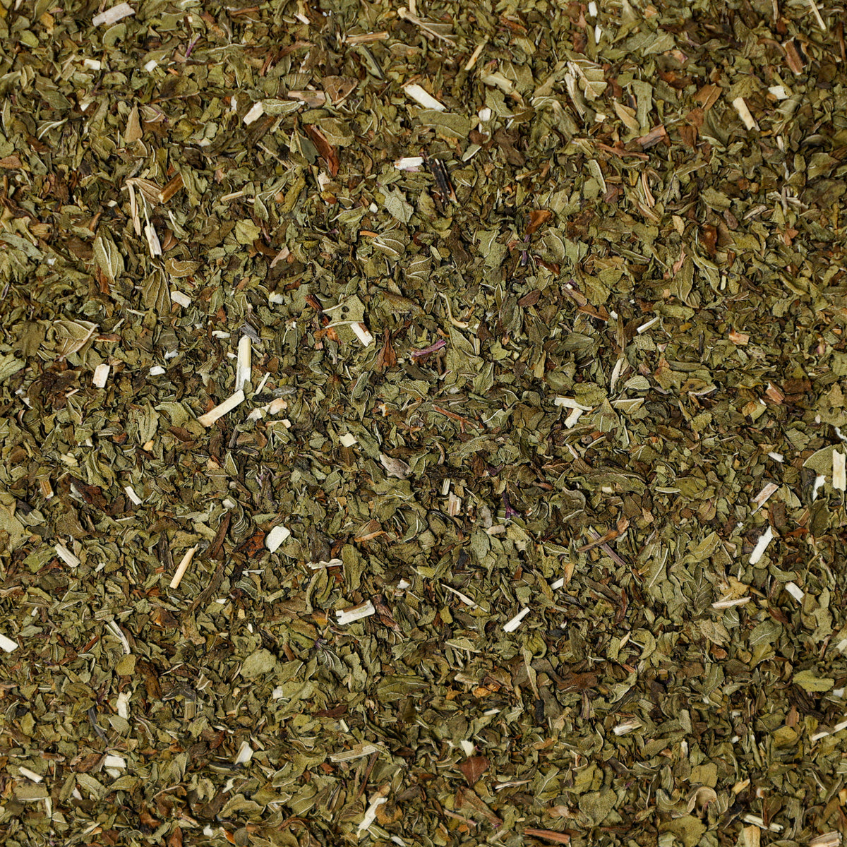 Peppermint loose leaf tea. Herbal peppermint perfect for mint infusion. 