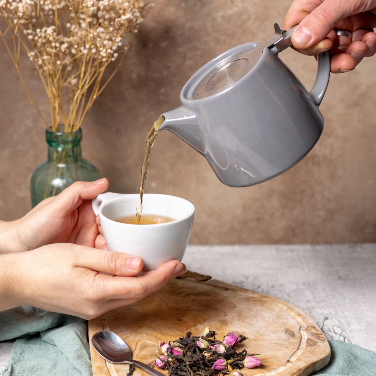  Stump Teapot ForLife 530ml Pouring Loose Leaf Tea