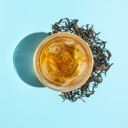 Infusion froide à la vanille noire