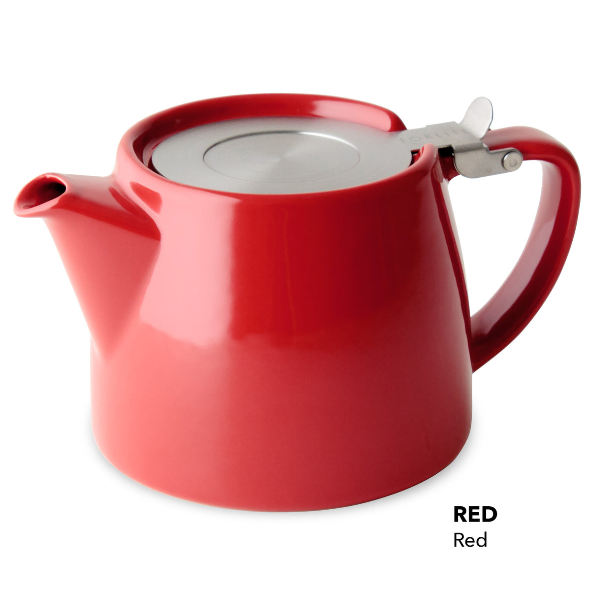 Forlife FST-530-LIM Théière Citron Vert 530ml Avec Infuseur Inox Extra-fin Et Couvercle Hinge
